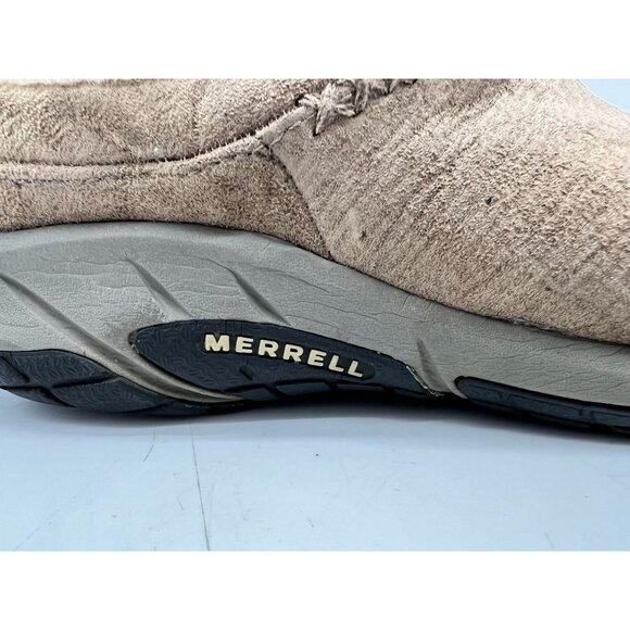 Merrell Women's Encore Q2 Ice Winter Slip on Shoes Size 6.5 Brown Suede Shearlin - Picture 5 of 11